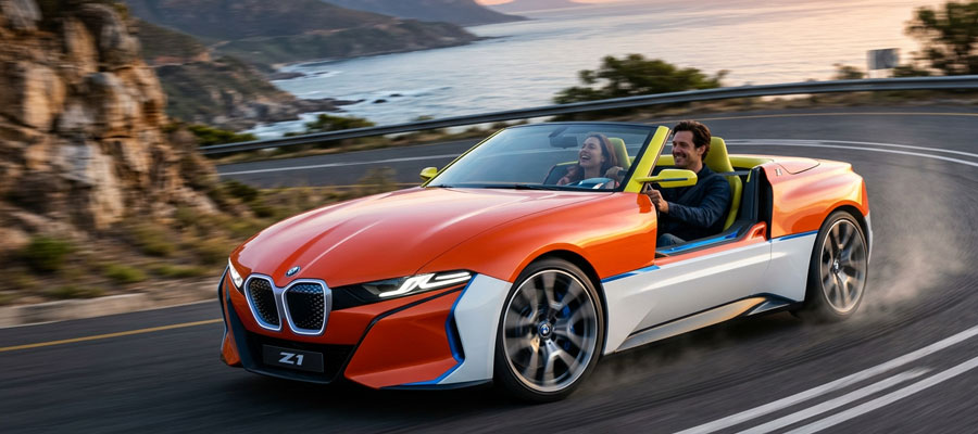 Mockup: BMW Z1 Neufassung (Bild: Google Gemini)