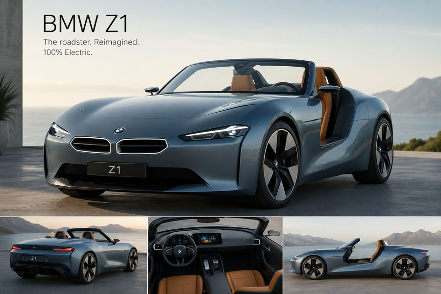 Mockup: BMW Z1 Neufassung (Bild: ChatGPT)