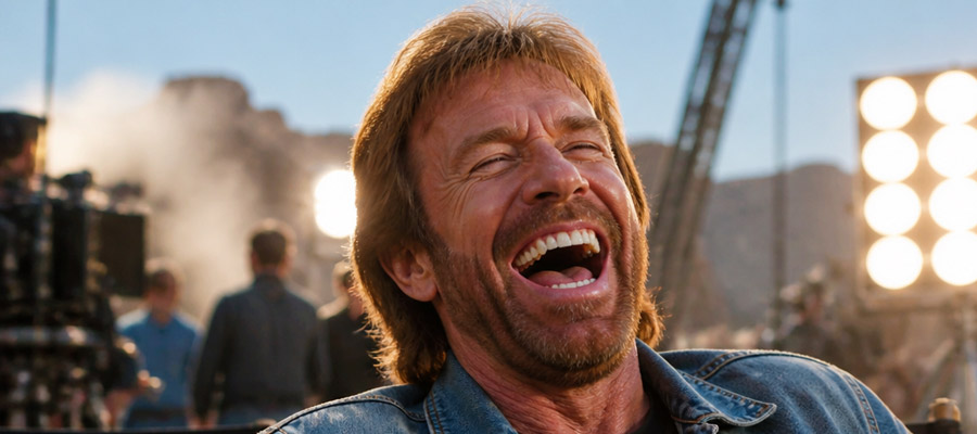 Chuck Norris Witze (Bild: Magnific AI)