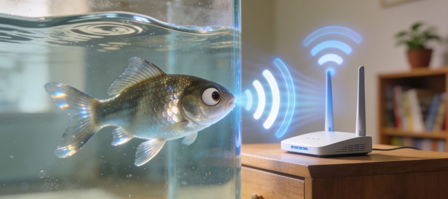 WLAN-Schlucker (Bild: Google Gemini)