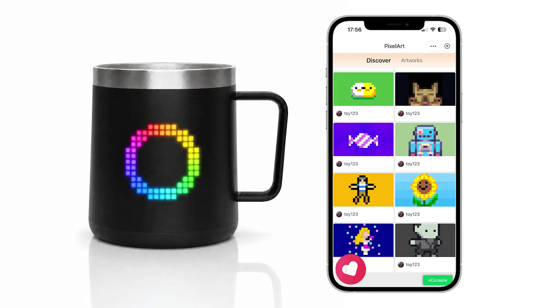 Pixel Mug in Aktion (Bild: MAOPAO LIMITED)