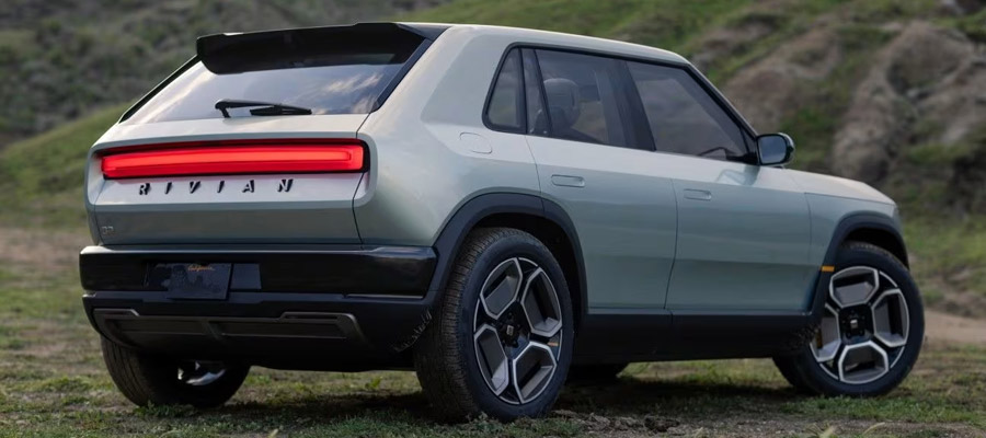 Rivian R3 von vorne (Bild: Rivian)