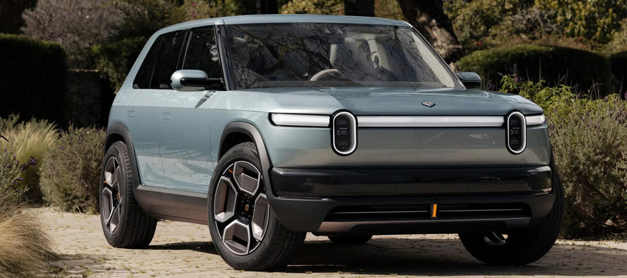 Rivian R3 von vorne (Bild: Rivian)