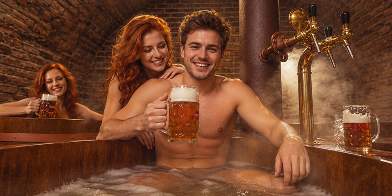 Bier Wellness (Bild: ChatGPT)