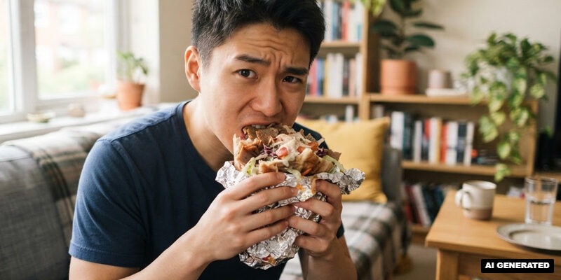 Döner essen (Bild: Magnific AI)