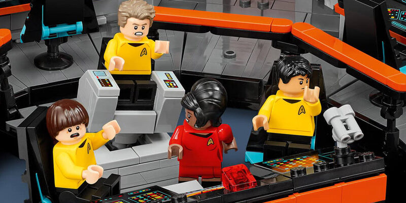 Star Trek: U.S.S. Enterprise NCC-1701™ Brücke (Bild: Lego)