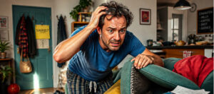 Suchender Mann (Bild: Magnific AI)