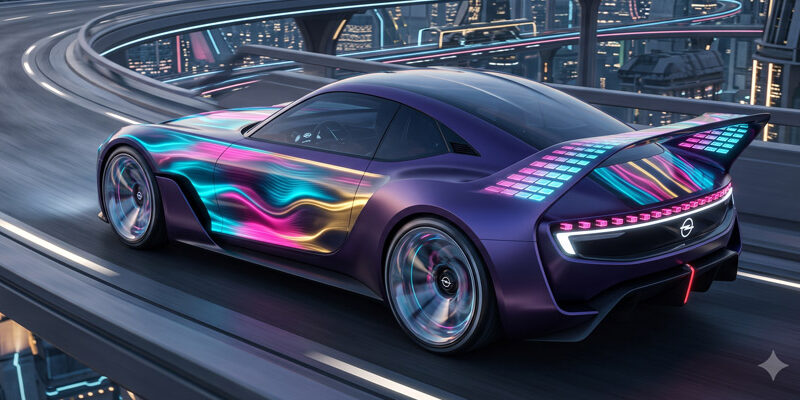 Opel Manta Reloaded - Designed by AI (Bild: Google Gemini)