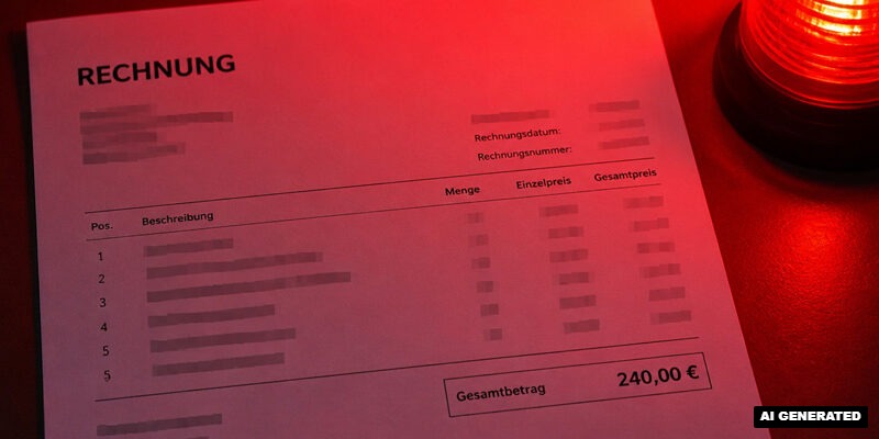 Rechnung (Bild: Magnific AI)
